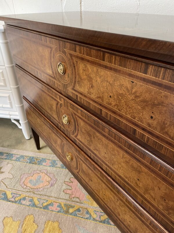 NEW | set of smaller feathered walnut chests $3200 each - sold as a set - Image 10