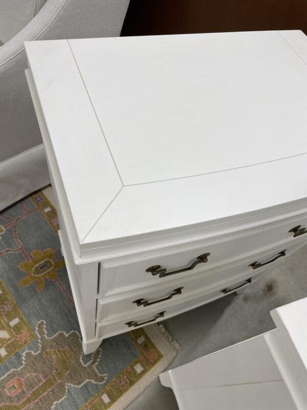 NEW | Three Drawer Night Stand SET in White - Image 5