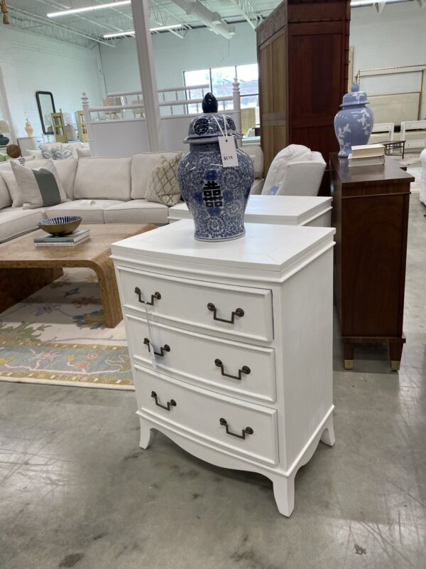 NEW | Three Drawer Night Stand SET in White - Image 2