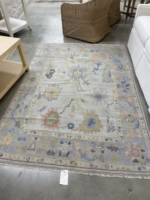 5 x 7 Turkish oushack rug - Image 5
