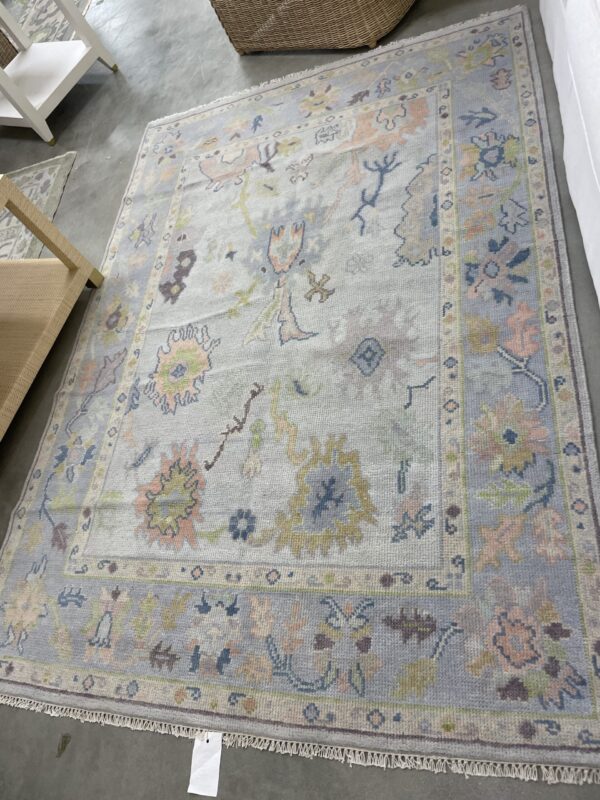 5 x 7 Turkish oushack rug - Image 3