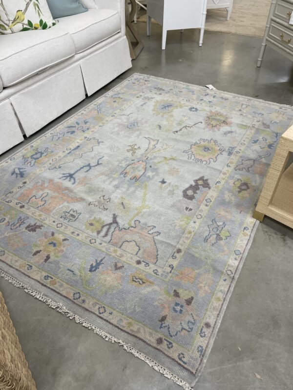 5 x 7 Turkish oushack rug - Image 4