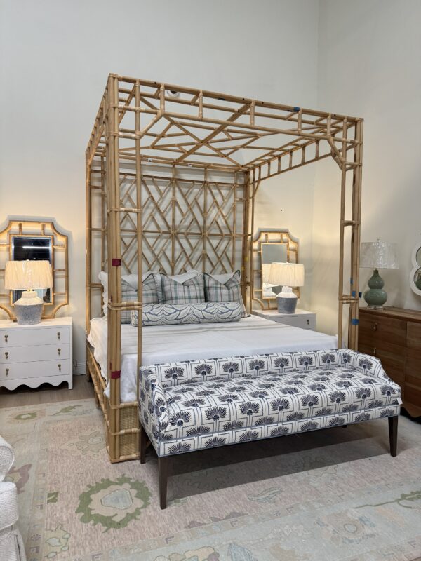 NEW || KING canopy bed bird of Paradise