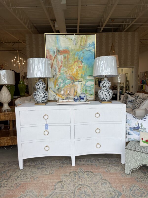 Mornington linen true white wrapped dresser