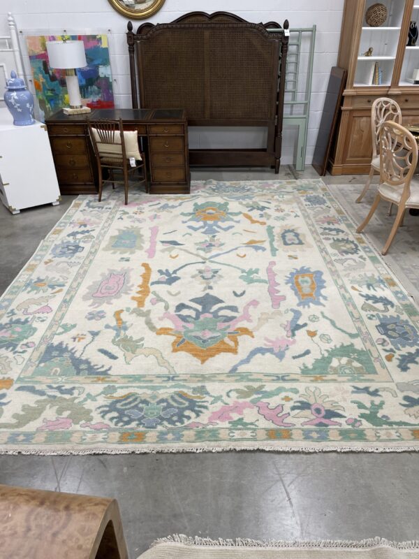 9 x 12 Turkish oushack rug! - Image 3