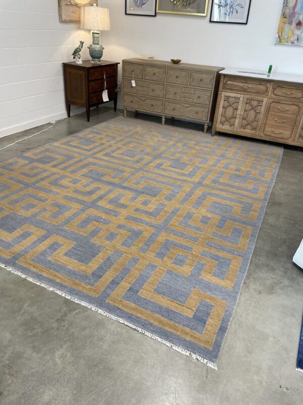 9 x12 Turkish oushack rug! love - Image 2