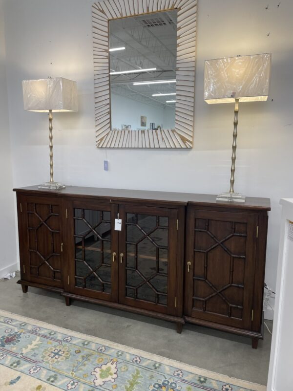 NEW | Grosvenor Credenza | in Teak brown dark stain - Image 3
