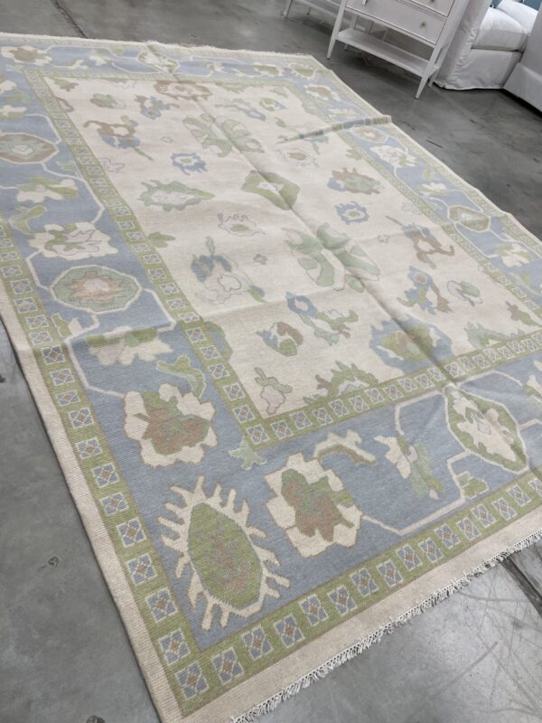 9 x 12 Turkish oushack rug! - Image 3