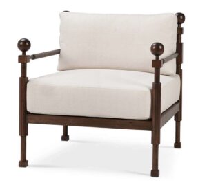 Soul a chair wooden TKB in performance fabric!