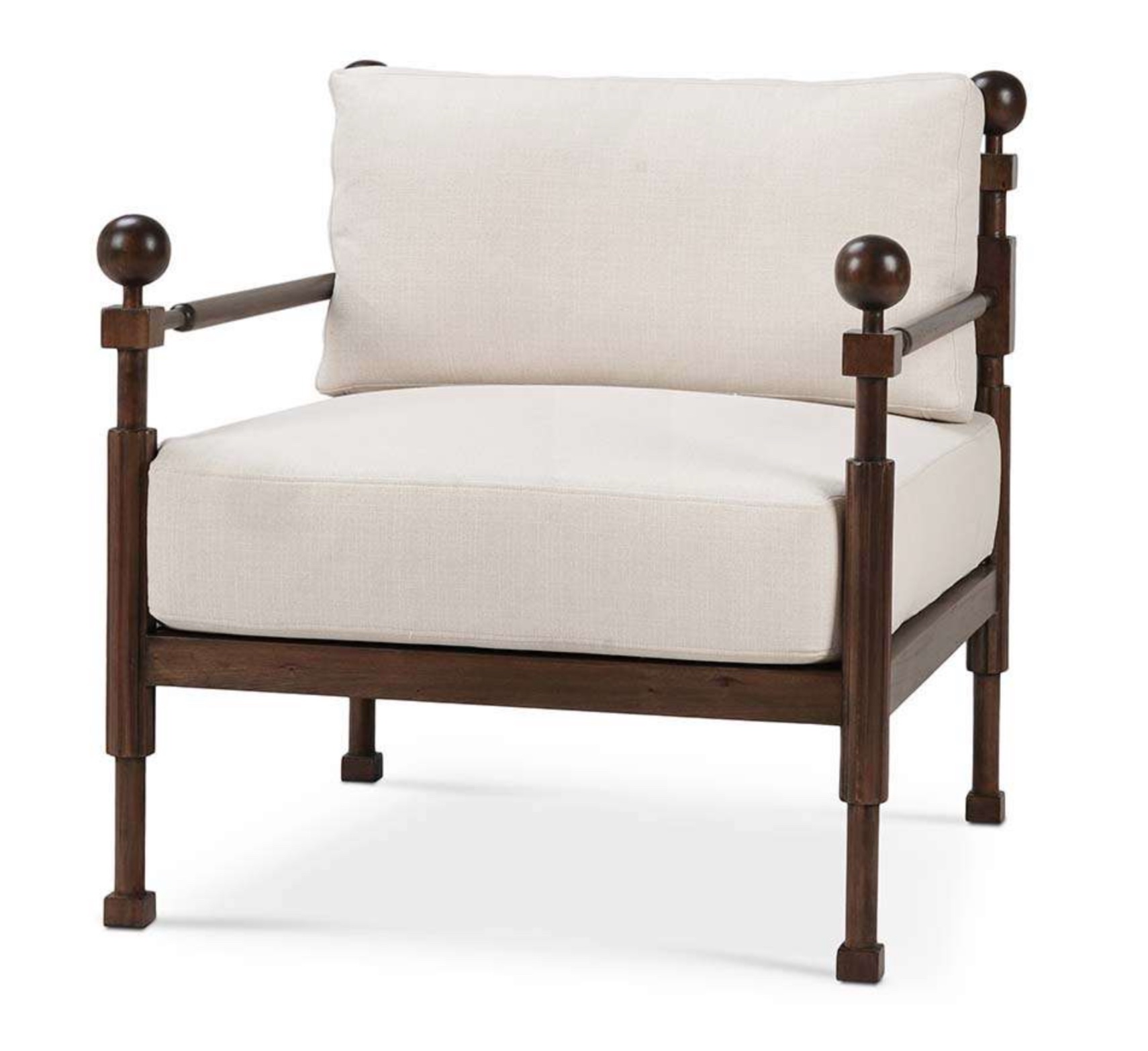 Soul a chair wooden TKB in performance fabric!