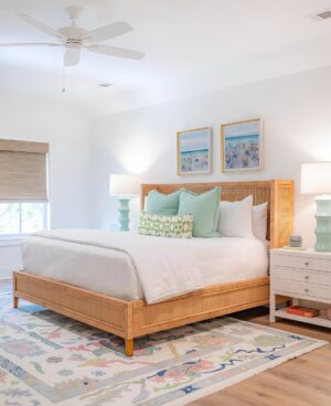 Dooley rattan king bed!!