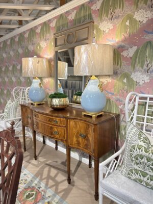 Vintage buffet crotched mahogany