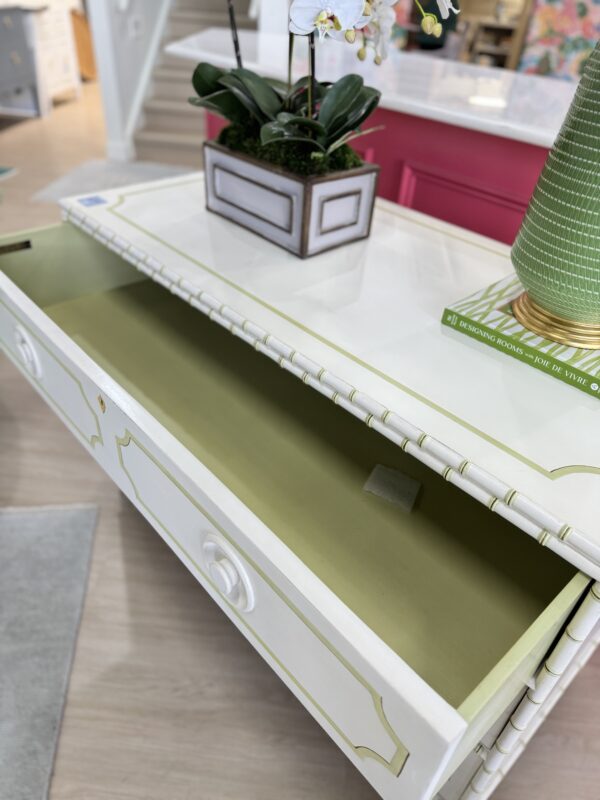 NEW  | little pine ticket chest! In cream and baby green finish! - Image 2