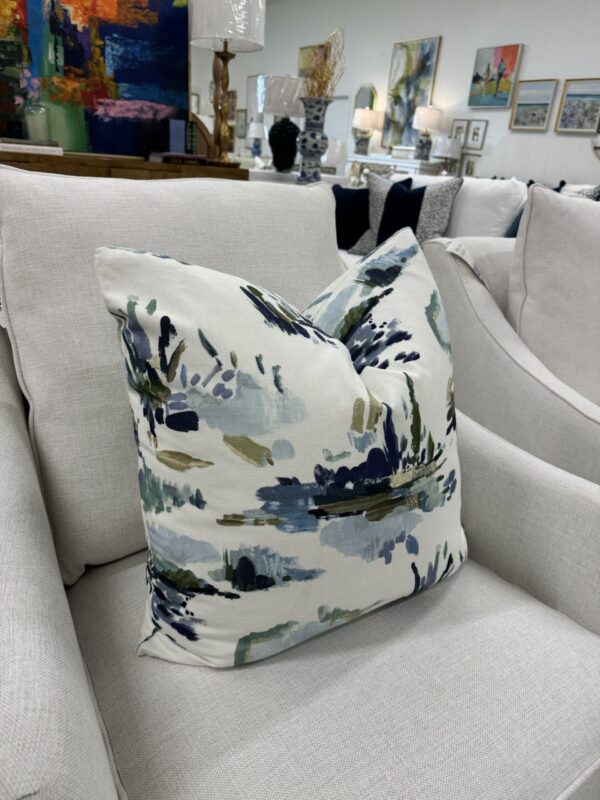 22 x 22  pillows with down inserts (set of 2) SOLD AS A SET
