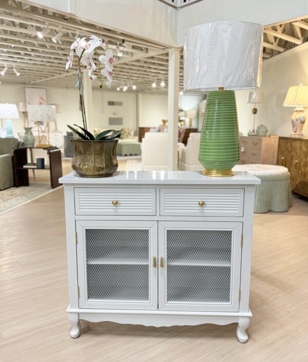 New skinny console table lacquered in sw passive