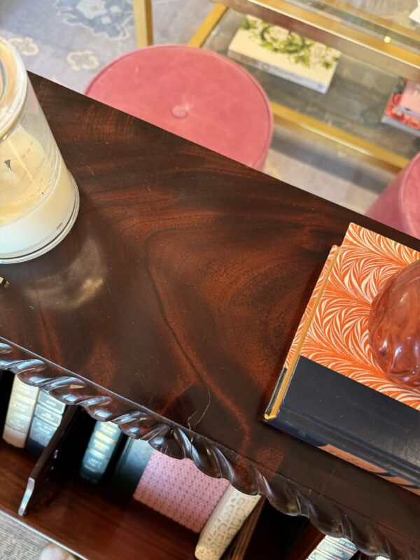 Vintage mahogany bookcase - Image 4