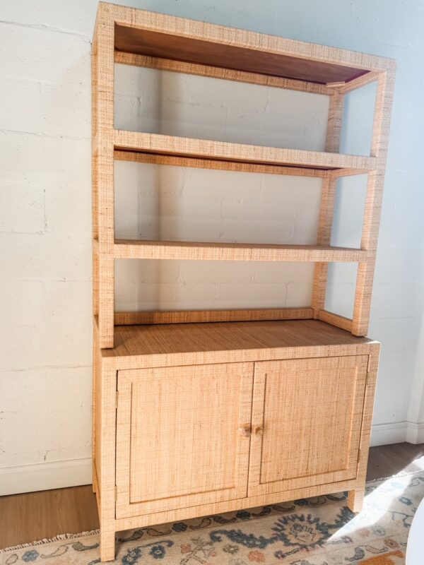 Kagu Rattan Open Hutch - Image 2