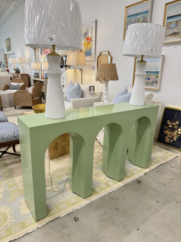 Trinity Console | Benjamin Moore Seedling - Image 3