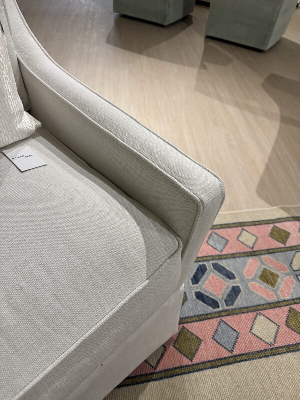 Larson arm swivel chair set in performance fabric Hailey bone  !- $1550 each - Image 11