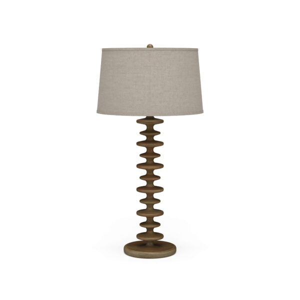 Set of (2) Milano Table Lamps | Fruitwood