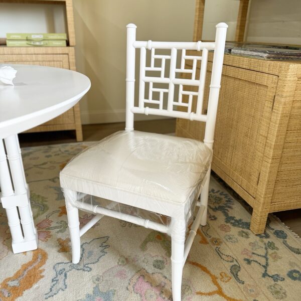 Grosvenor Dining Chair | True White & White performance seat