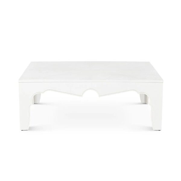 White square coffee table - Image 4