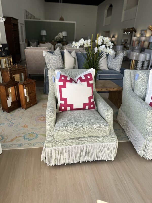Set of (2) CR Laine Avery Swivel Chair | sweet spot meadow. Cleaning code s - Image 8