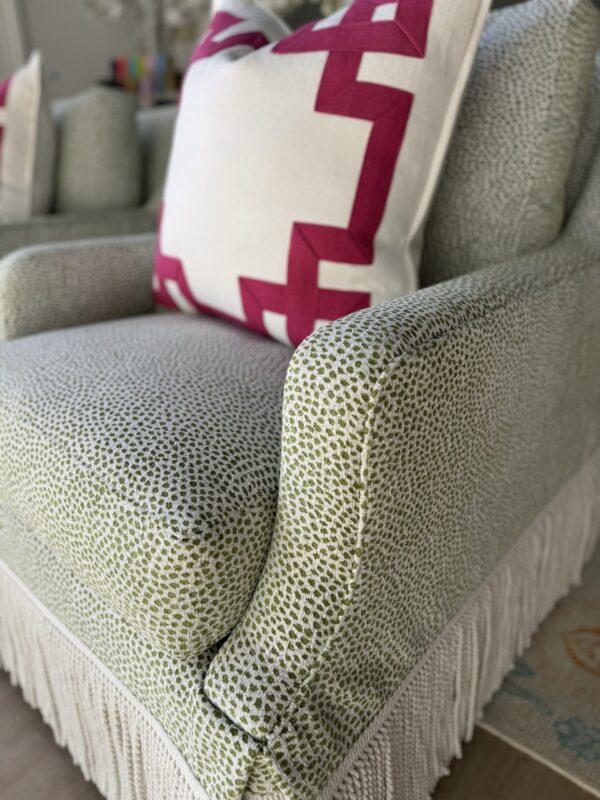 Set of (2) CR Laine Avery Swivel Chair | sweet spot meadow. Cleaning code s - Image 5