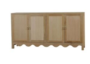 Chloe four door Sideboard | fruit wood