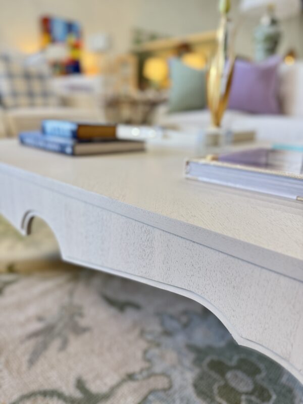 Whitewash Square Island cocktail table - Image 2