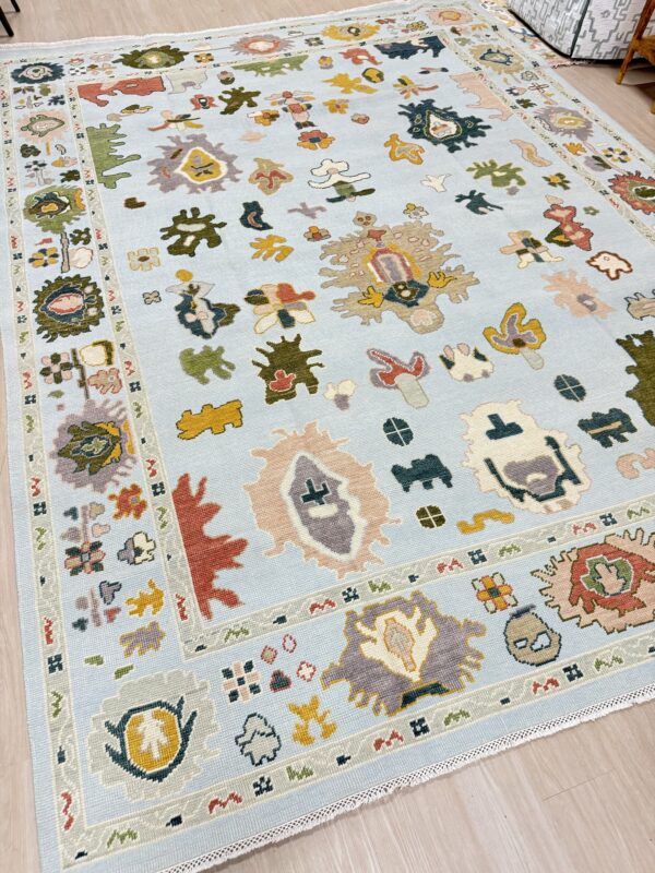 9 x 12   Turkish rug 100% wool Copy - Image 13
