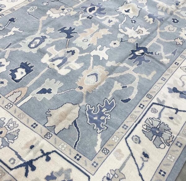 9 x 12 Turkish oushack rug - Image 3