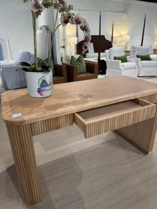 Driftwood brown writing desk - Image 3