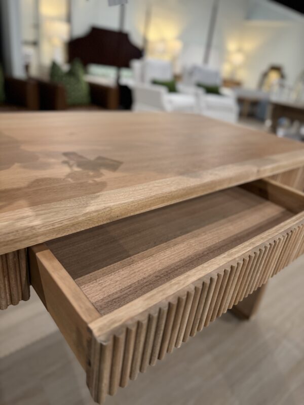 Driftwood brown writing desk - Image 2