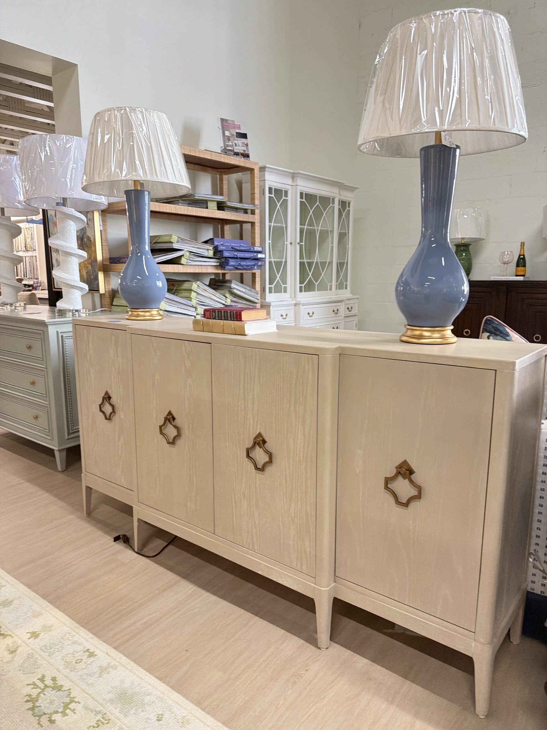 Lexington four door console table