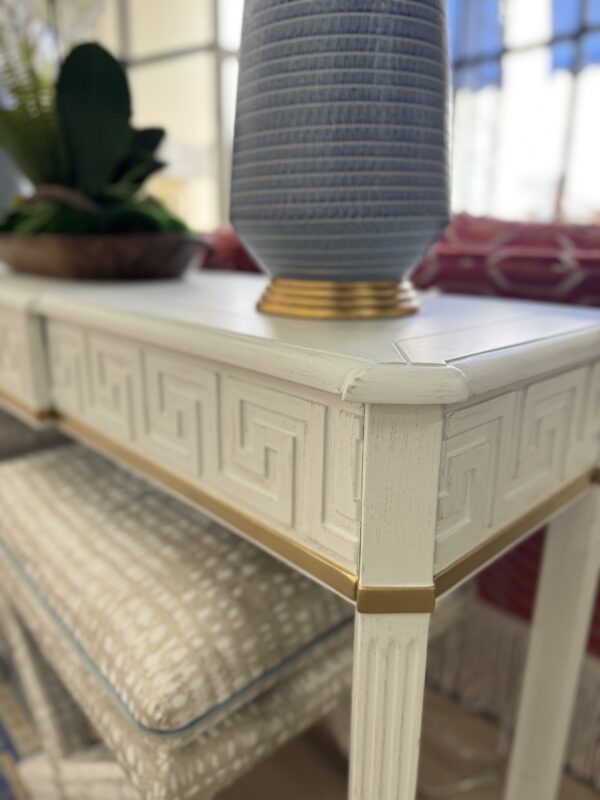 Theo Greek key console table - Image 11