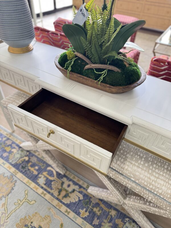 Theo Greek key console table - Image 10
