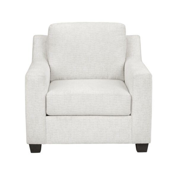 Luna performance fabric chair and ottoman set! Chair is $1200 ottoman is $450 - Image 8
