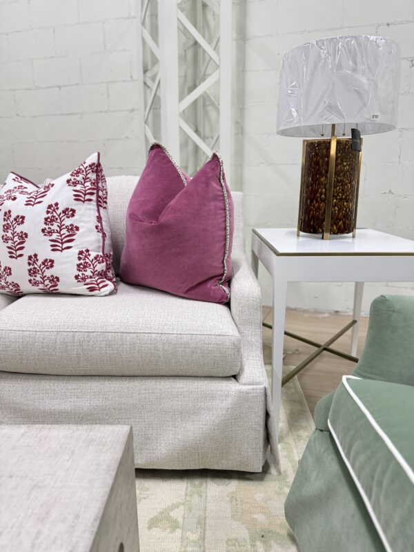 New  | CRLANE Avery sectional in inside out performance fabric Neil natural! - Image 5