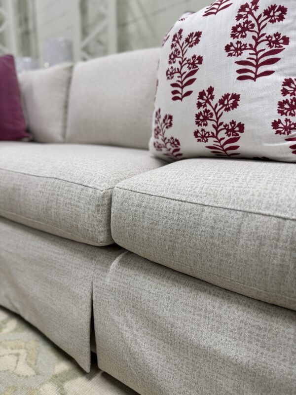 New  | CRLANE Avery sectional in inside out performance fabric Neil natural! - Image 2