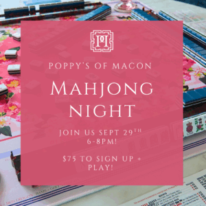 Mahjong Night At Poppy's of Macon