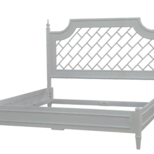 NEW | Chelsea King Bed in White | Ready to Ship