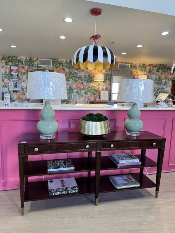Wooden console table with drawers - Image 2
