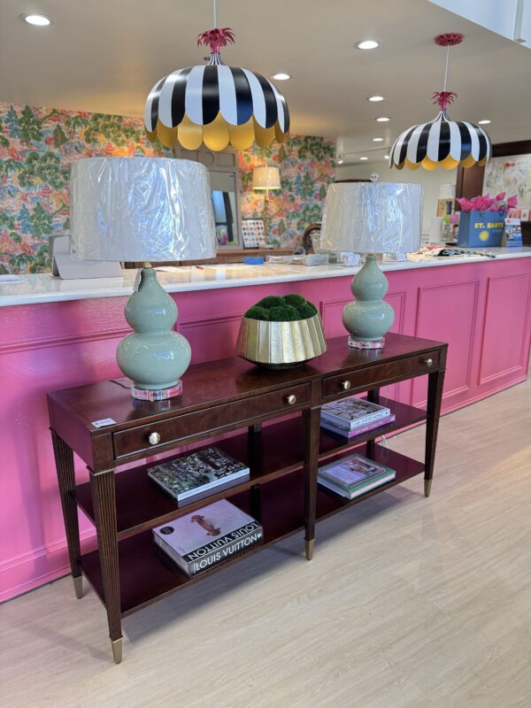 Wooden console table with drawers - Image 3