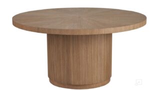 Round Abilene driftwood table