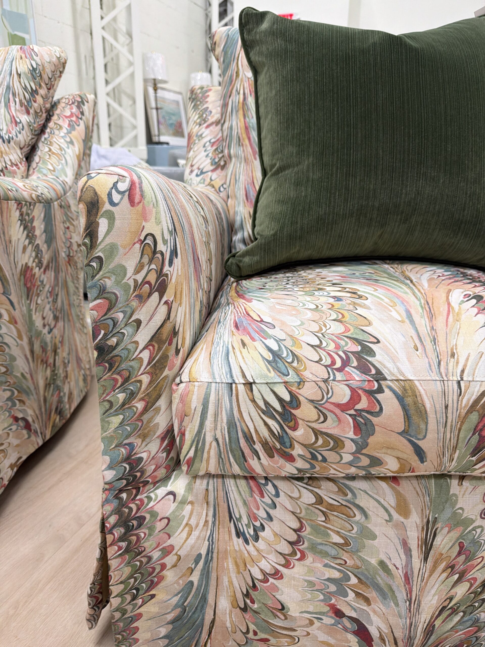 Wesley hall Guilford Swivel Glider Chair Set array, multi, fabric cleaning code S - Image 2