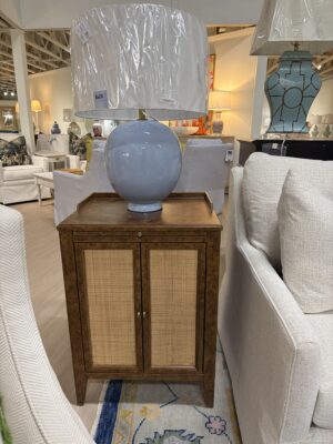 Burlwood Two-Door Nightstand $1275 each