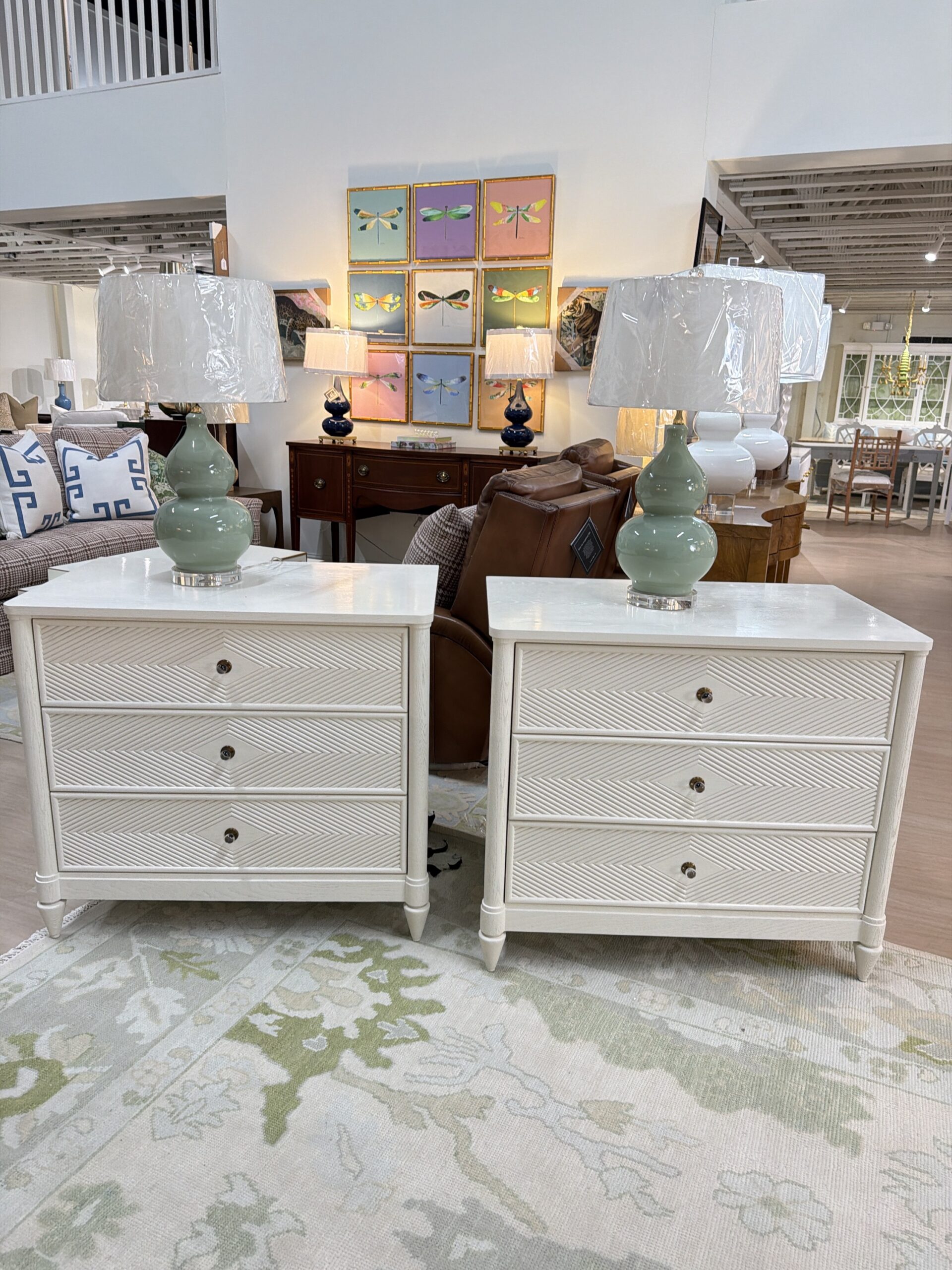 Villa & House Felicity 3-Drawer End Table set