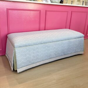 Wesley hall cache storage skirted bench