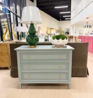 | Vivanne 3 drawer chest in Robbin’s egg blue finish